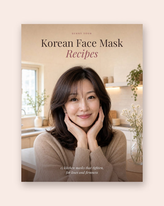 The cover of Korean Face Mask Recipes by Sunny Yoon